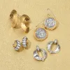 Mystic Moon Scallop Hoop Earrings sold by Brighton