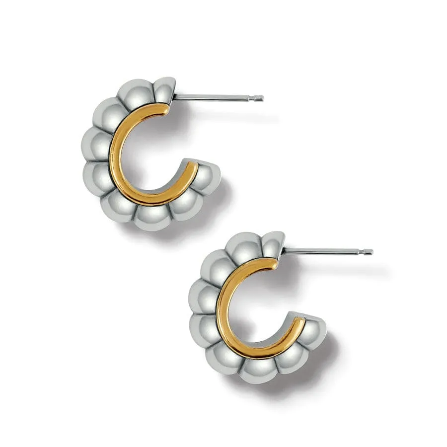 Mystic Moon Scallop Hoop Earrings sold by Brighton product image thumbnail 4
