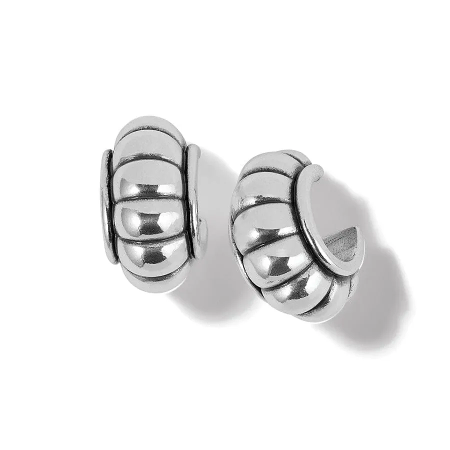 Mystic Moon Scallop Hoop Earrings sold by Brighton