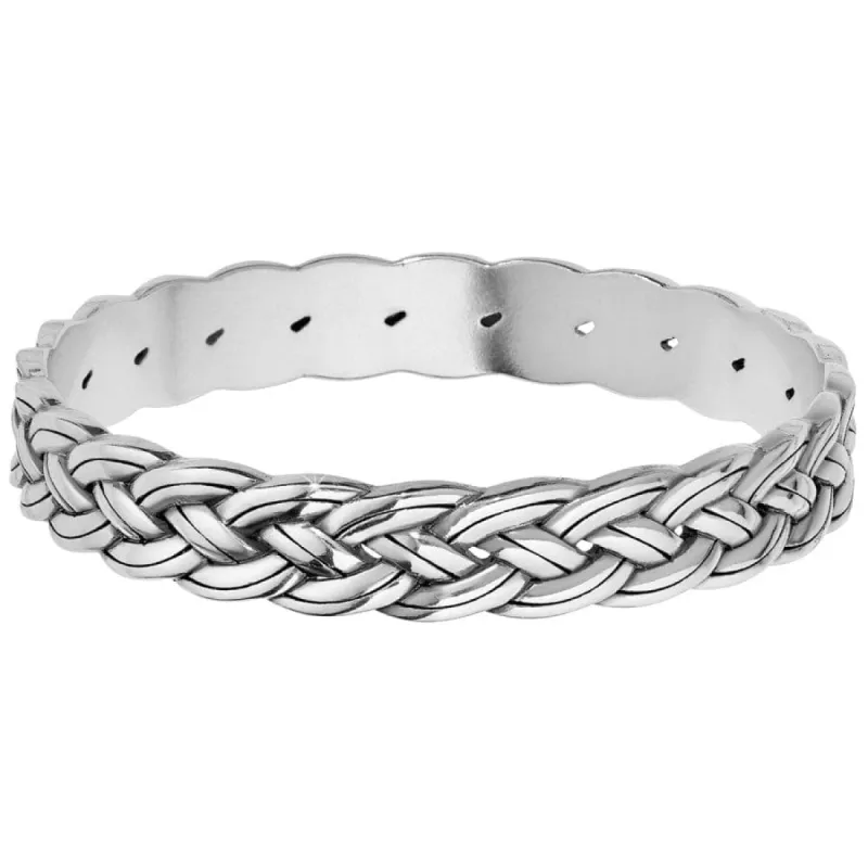 Interlok Woven Bangle sold by Brighton