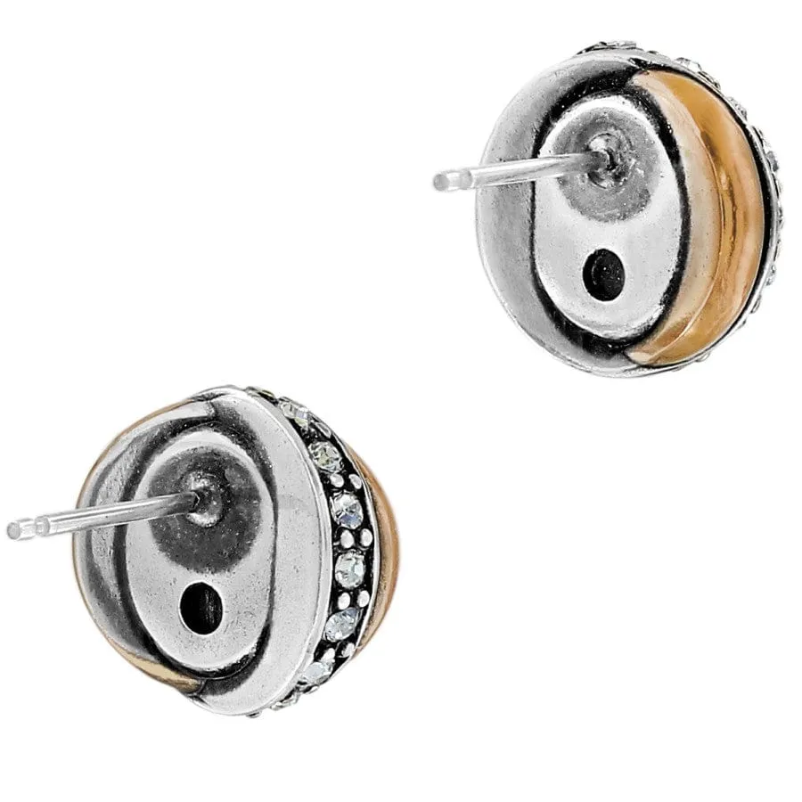 Neptune's Rings Black Agate Button Earrings sold by Brighton product image thumbnail 2