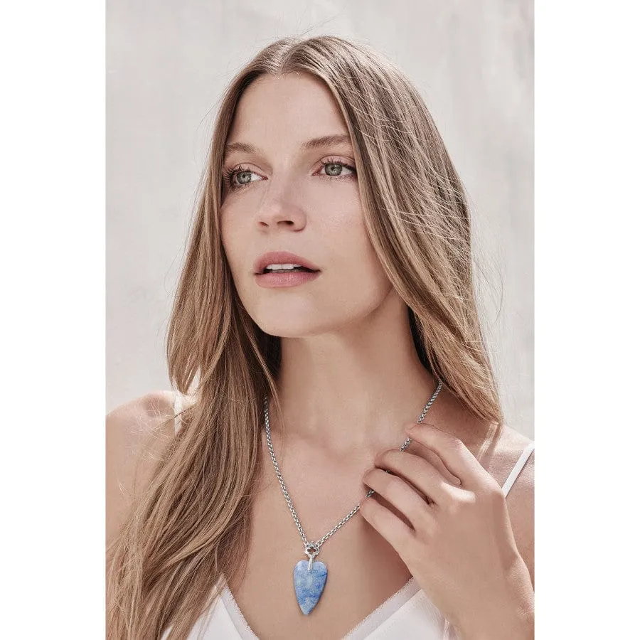 Toledo With Love Blue Quartz Necklace sold by Brighton product image thumbnail 4