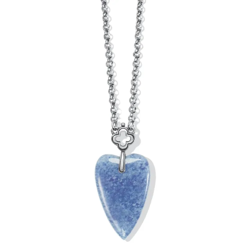 Toledo With Love Blue Quartz Necklace sold by Brighton