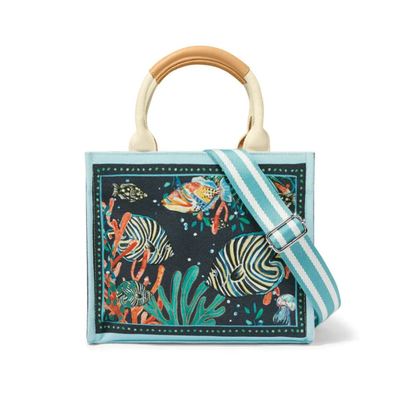 Seascape Small Tote sold by Brighton