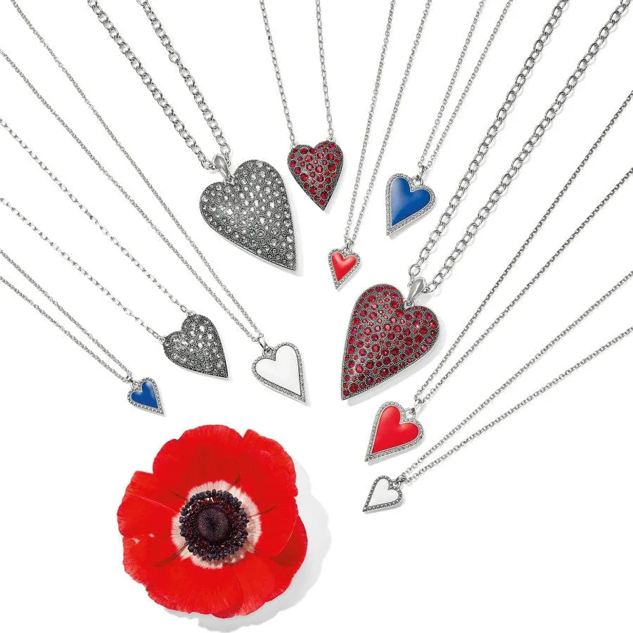 Glisten Heart Petite Necklace sold by Brighton product image thumbnail 3