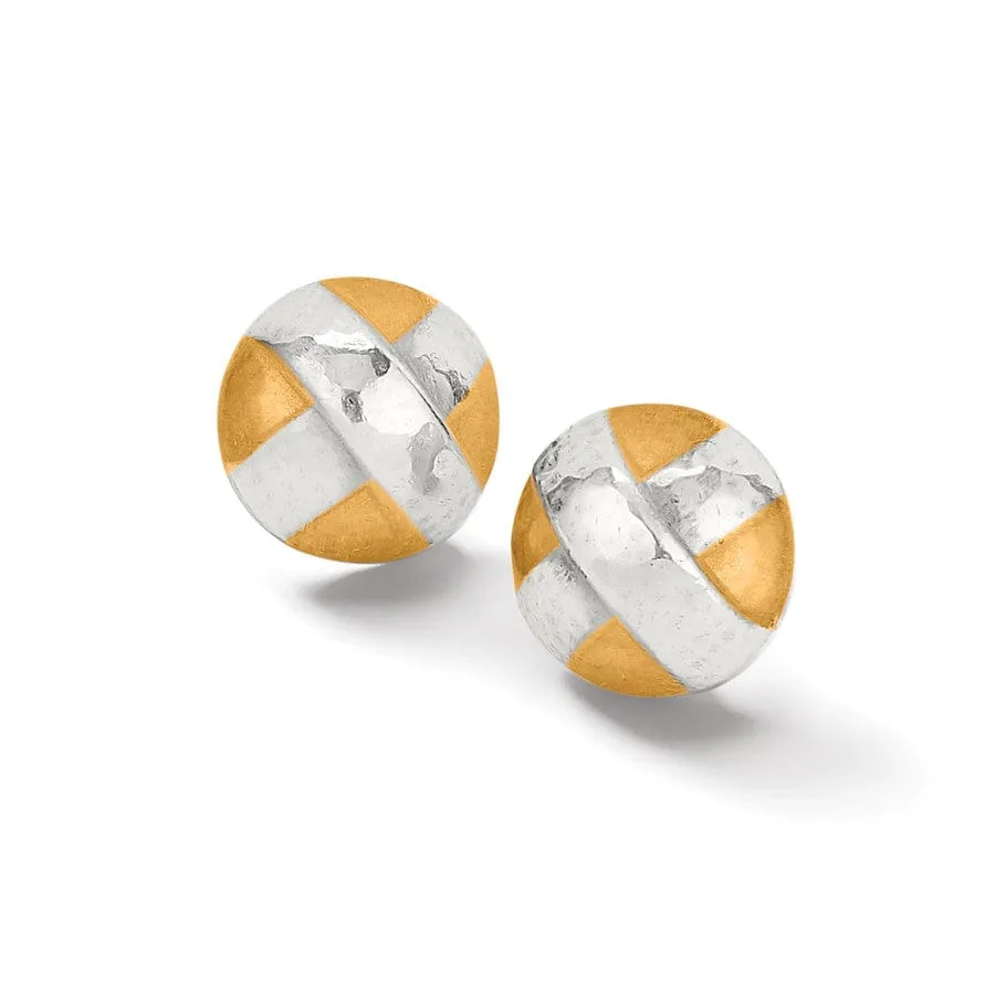 Entrata Round Post Earrings sold by Brighton