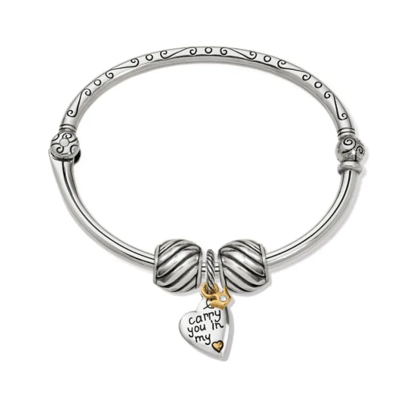 Forever In My Heart Charm Bangle sold by Brighton