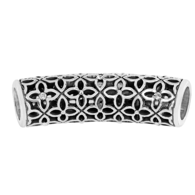 Lattice Flower Long Bead made by Brighton