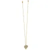 Trust Your Journey Golden Heart Necklace sold by Brighton