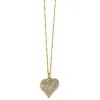 Trust Your Journey Golden Heart Necklace sold by Brighton