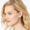 Pebble Large Oval Hoop Earrings sold by Brighton
