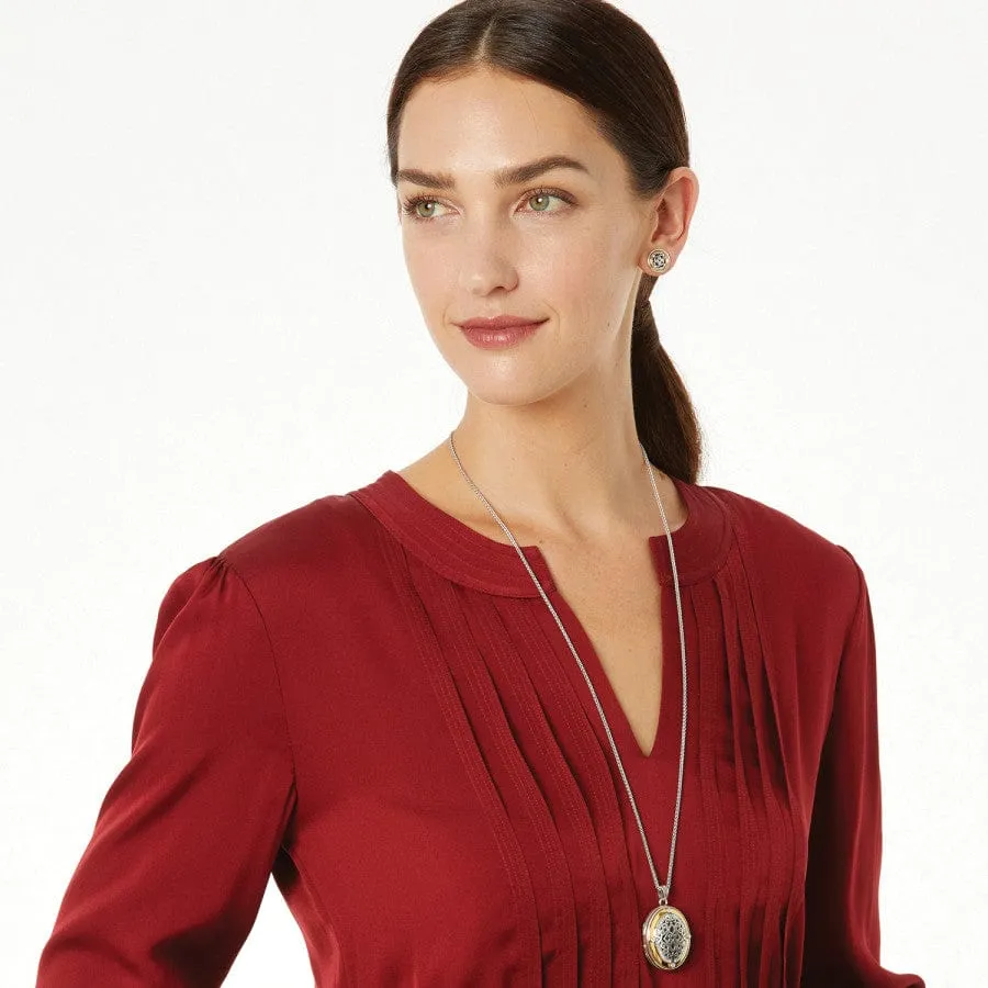 Intrigue Convertible Locket Necklace sold by Brighton product image thumbnail 5