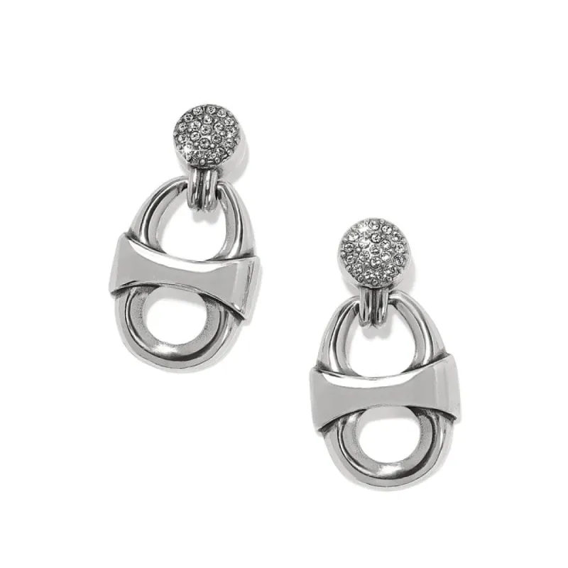 Portofino Sparkle Drop Post Earrings sold by Brighton