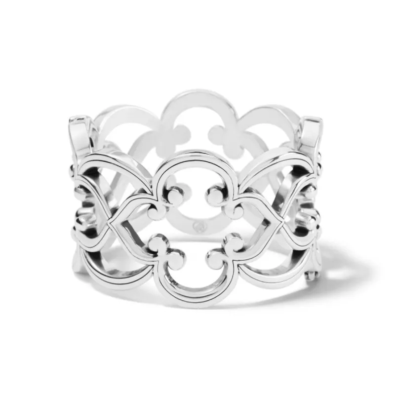 Toledo Wide Hinged Bangle sold by Brighton