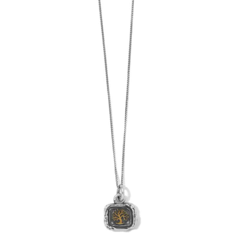 Ferrara Virtue Oak Tree Petite Necklace sold by Brighton