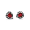 Shimmer Heart Mini Post Earrings sold by Brighton