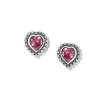 Shimmer Heart Mini Post Earrings sold by Brighton