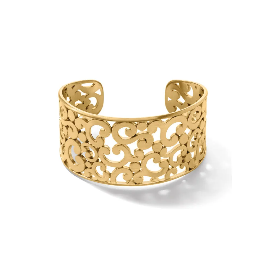 Contempo Wide Cuff Bracelet sold by Brighton
