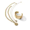 Contempo Wide Cuff Bracelet sold by Brighton