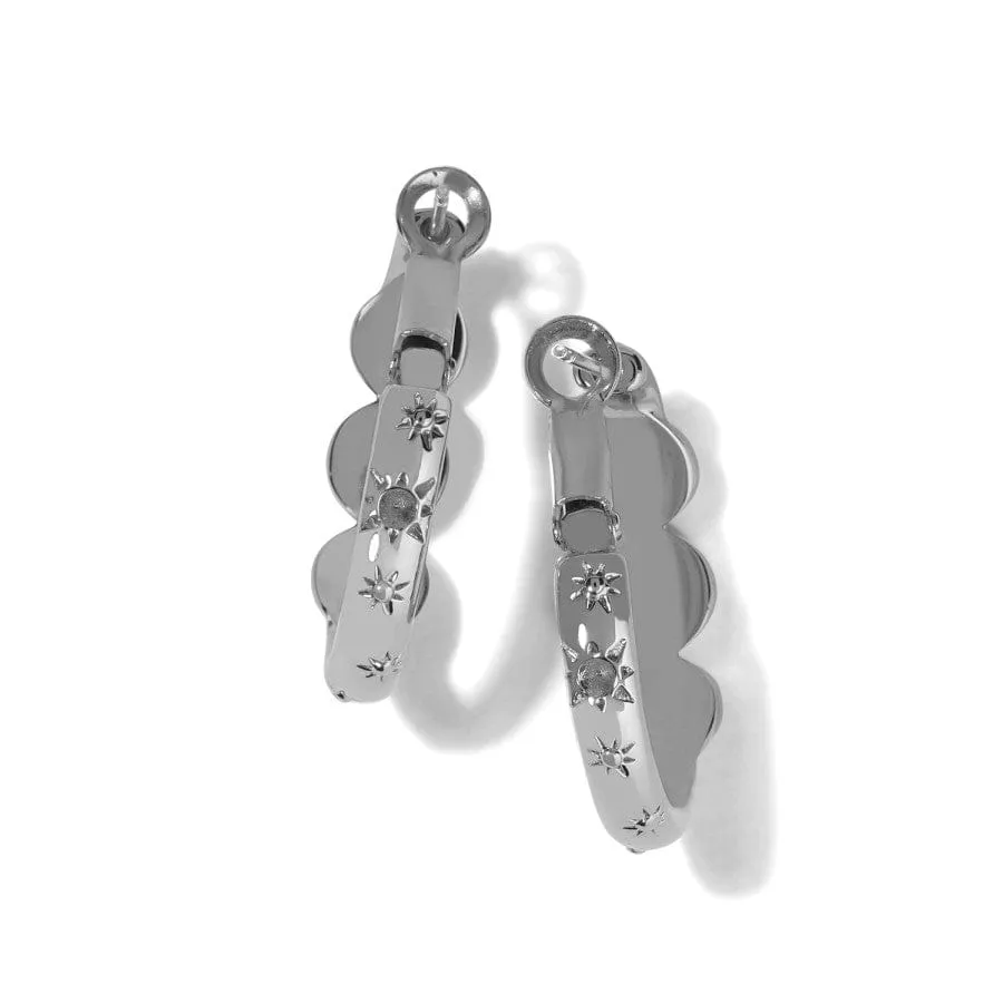 Halo Gems Trio Hoop Earrings sold by Brighton product image thumbnail 2