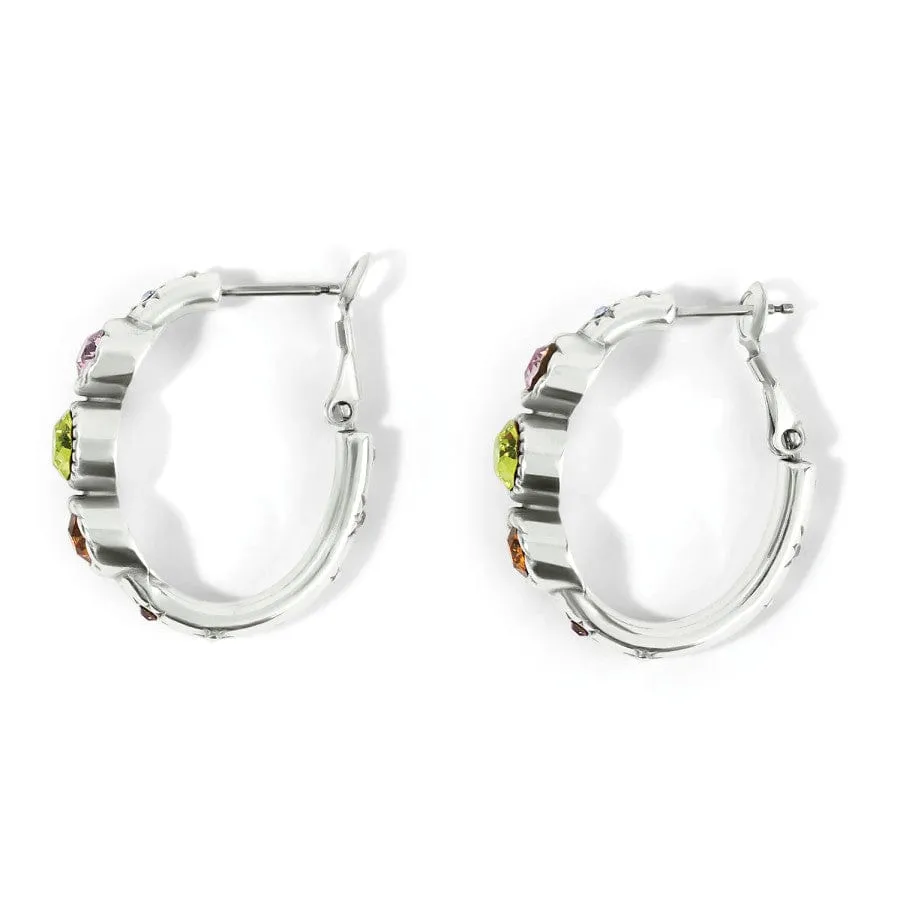 Halo Gems Trio Hoop Earrings sold by Brighton product image thumbnail 3