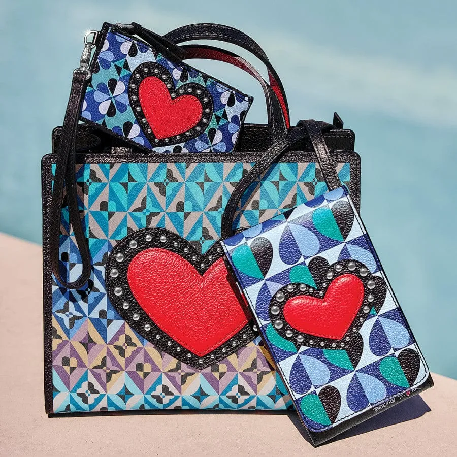 Fashionista Moody Blue Small Tote sold by Brighton product image thumbnail 4