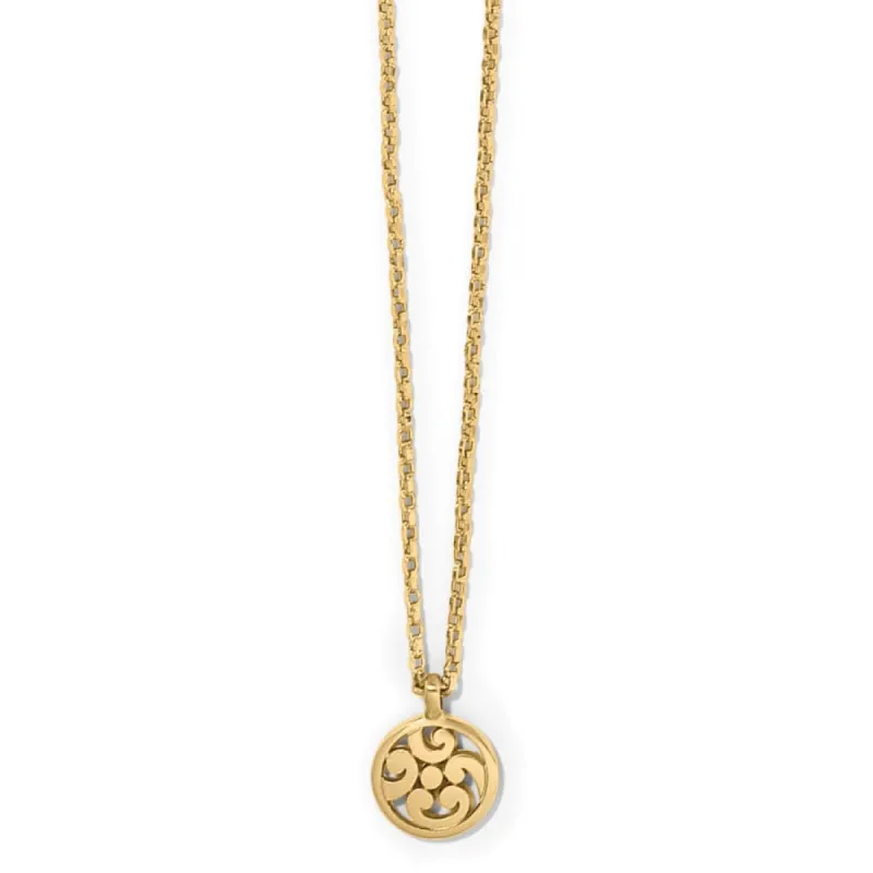 Contempo Medallion Petite Necklace sold by Brighton