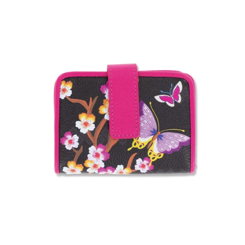 Kyoto In Bloom Small Wallet made by Brighton