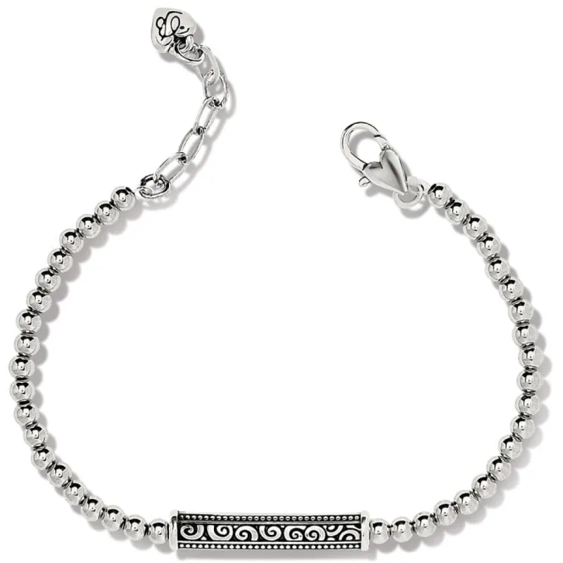 Mingle Adore Bar Soft Bracelet sold by Brighton