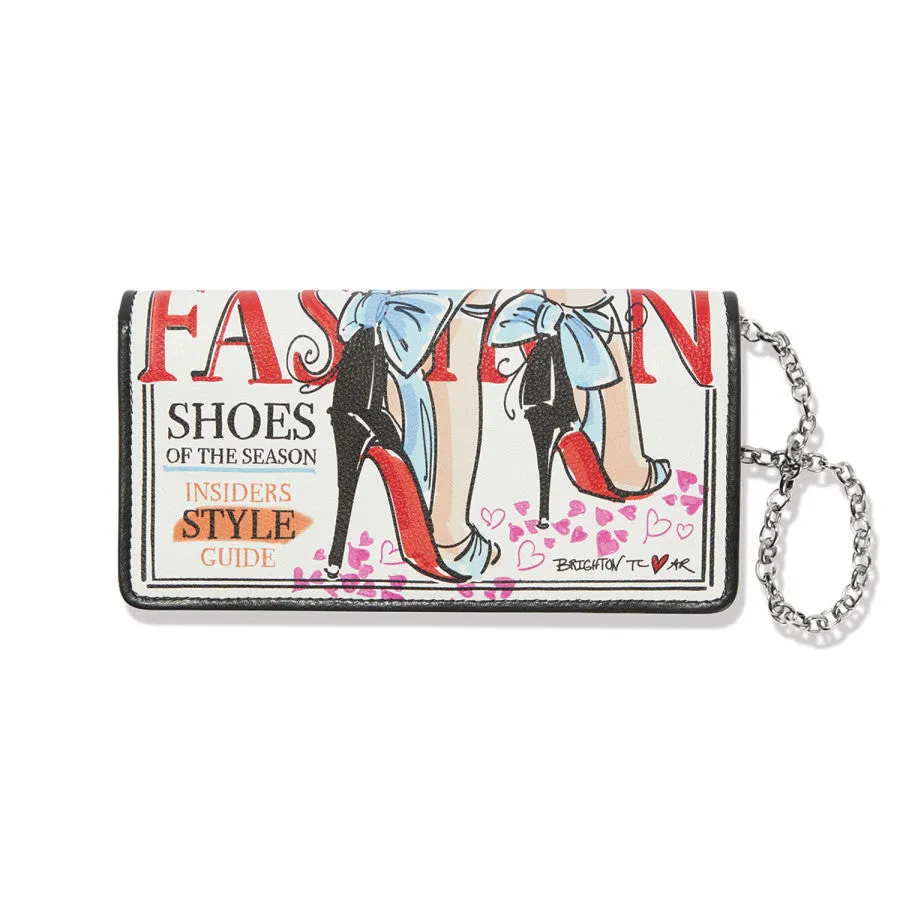 Fashionista Cover Girls Wallet sold by Brighton