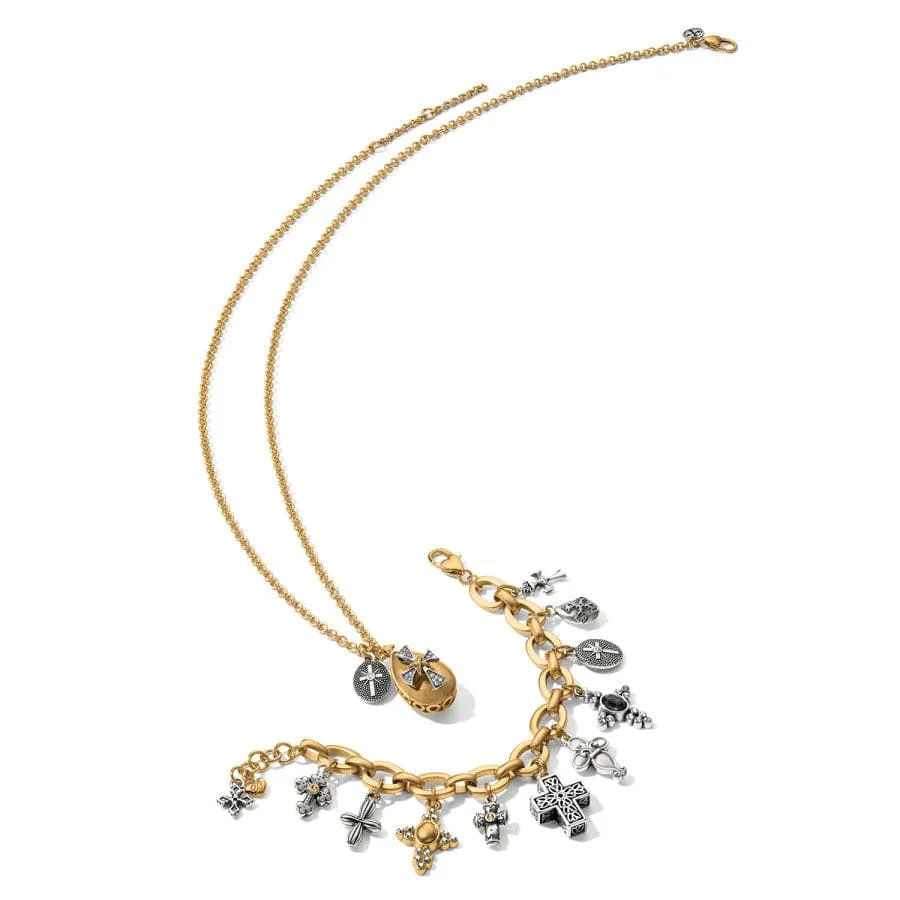 Heavenly Cross Charm Bracelet sold by Brighton product image thumbnail 3