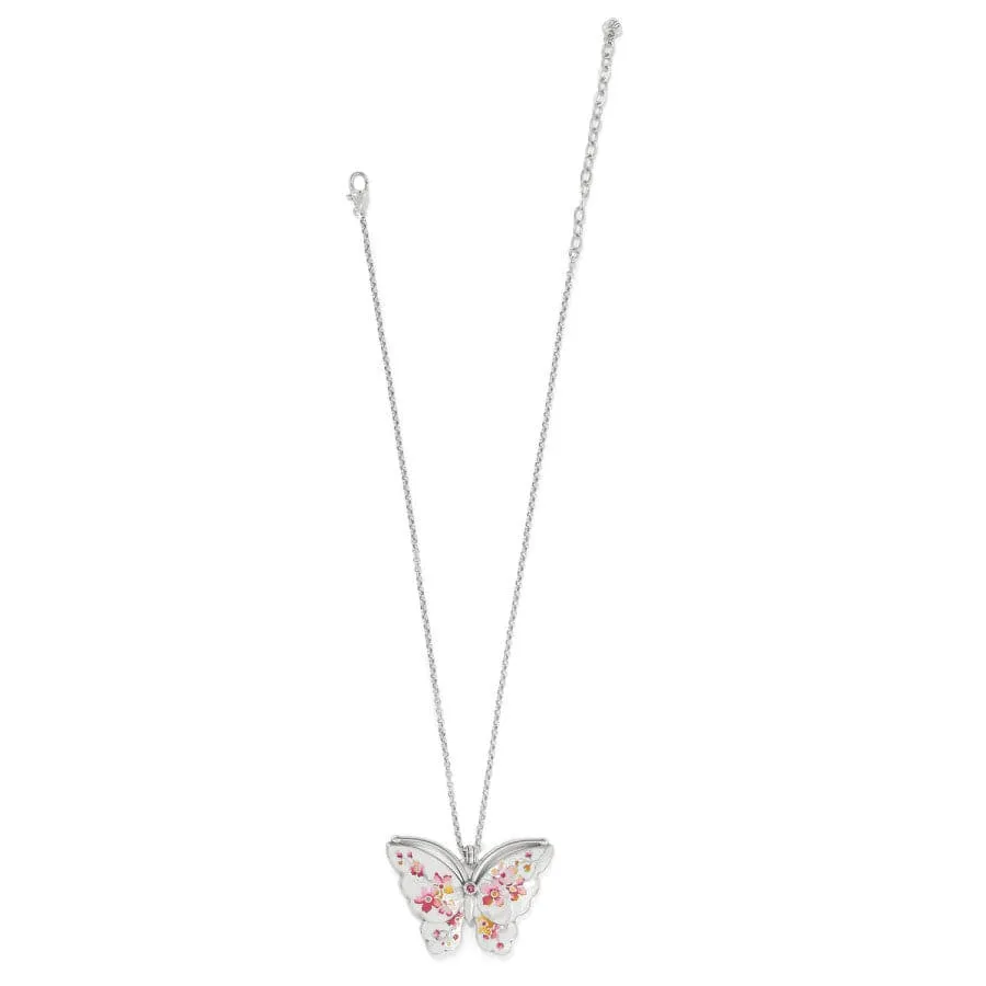 Kyoto In Bloom Sakura Butterfly Necklace sold by Brighton product image thumbnail 3
