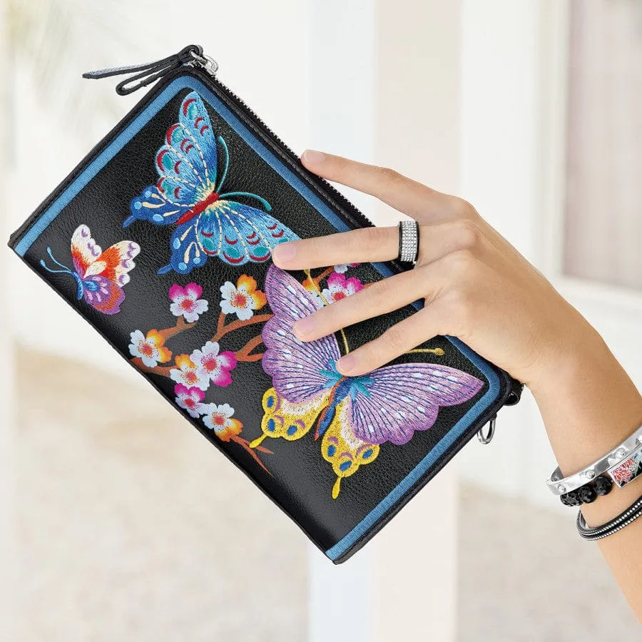 Kyoto In Bloom Embroidered Pouch sold by Brighton product image thumbnail 4