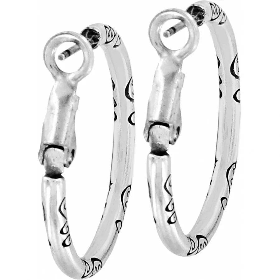 Small Hoop Charm Earrings sold by Brighton product image thumbnail 4