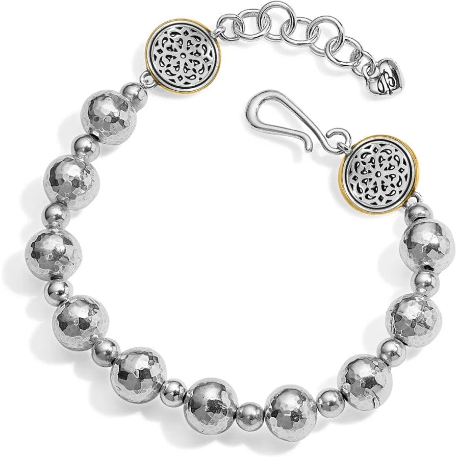 Ferrara Hammered Bead Bracelet sold by Brighton product image thumbnail 2