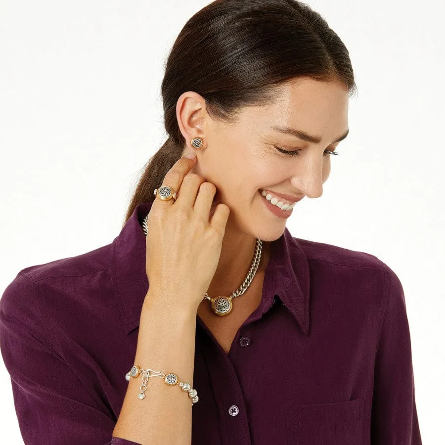 Ferrara Hammered Bead Bracelet sold by Brighton product image thumbnail 3