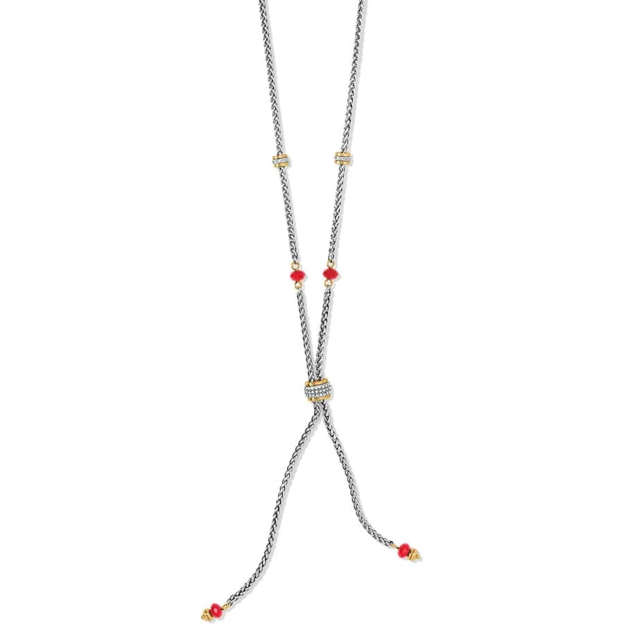 Meridian Two Tone Petite Y Necklace sold by Brighton