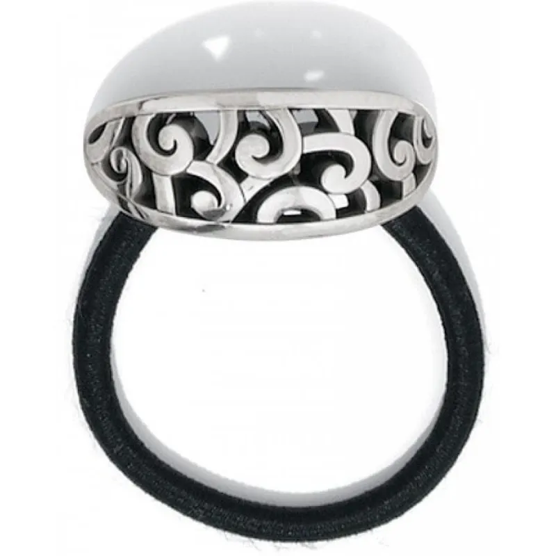 Deco Lace Ponytail Holder sold by Brighton
