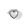 Pretty Tough Bold Heart Ring sold by Brighton