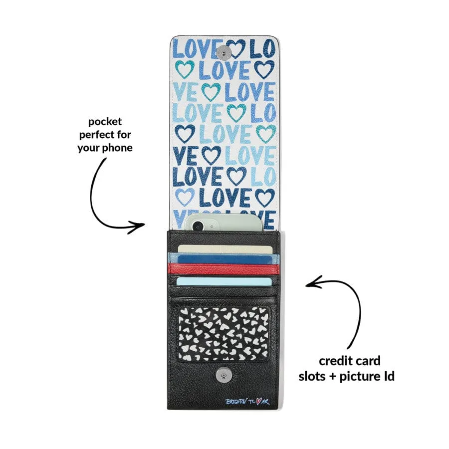 Fashionista Moody Blue Phone Organizer sold by Brighton product image thumbnail 2