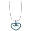 Sea of Love Reversible Petite Heart Necklace sold by Brighton