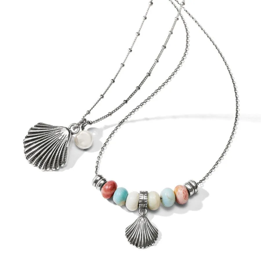 Silver Shells Bay Necklace sold by Brighton product image thumbnail 3