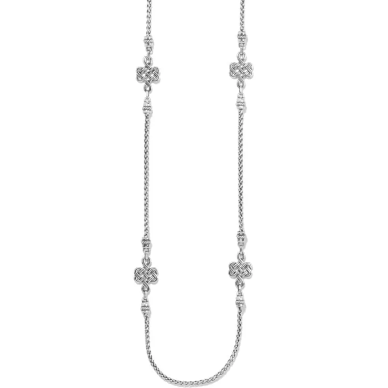 Interlok Endless Knot Long Necklace sold by Brighton