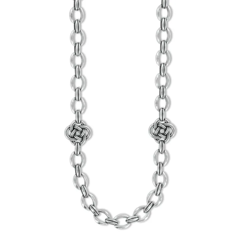 Interlok Knot Link Necklace sold by Brighton