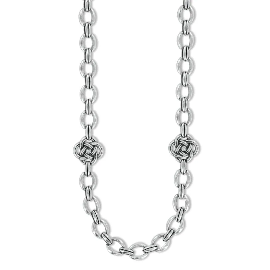 Interlok Knot Link Necklace sold by Brighton