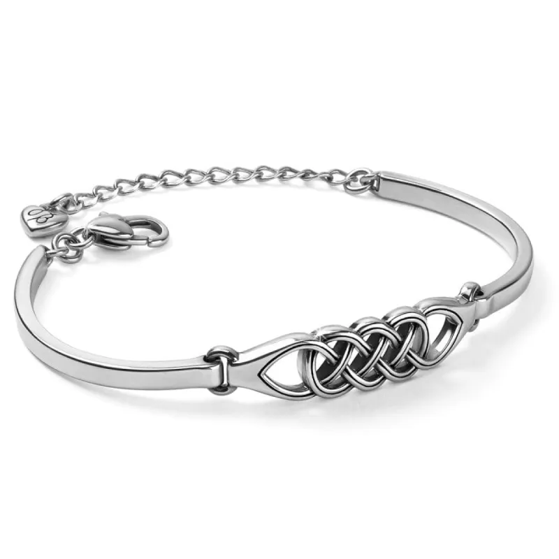 Interlok Braid Bar Bracelet sold by Brighton