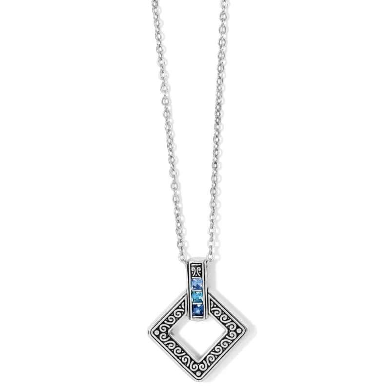 Spectrum Light Square Necklace sold by Brighton
