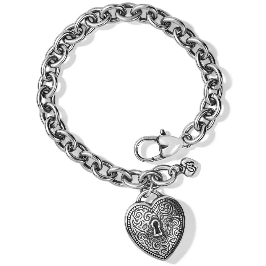 Romanza Heart Bracelet sold by Brighton