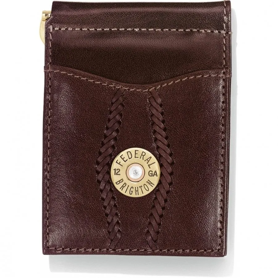 Macon County Money Clip Wallet sold by Brighton
