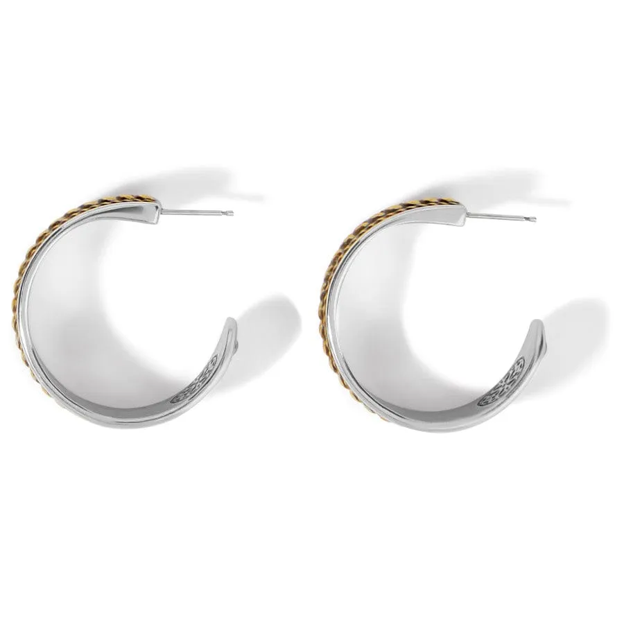 Monete Wide Hoop Earrings sold by Brighton product image thumbnail 2